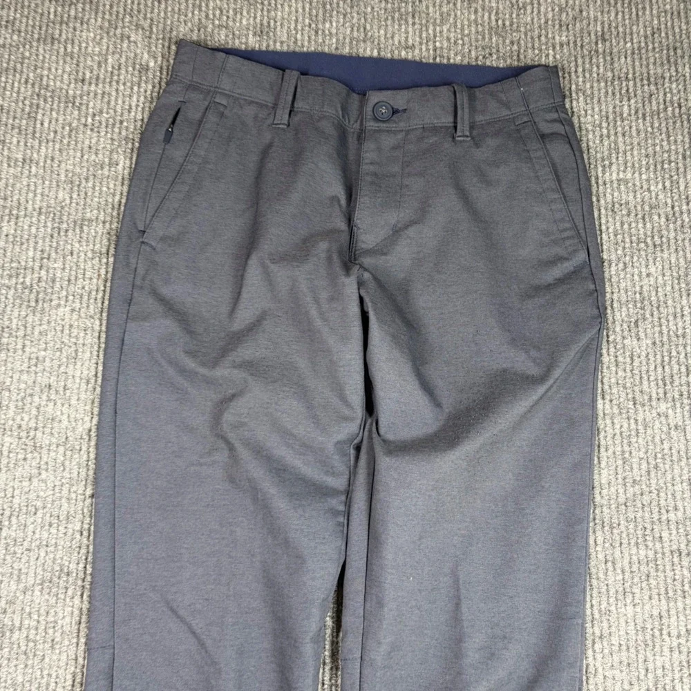 Tommy Bahama Pants Men's 28x32 Boracay Flat Front Chino Blue Grey Slim‎ Straight